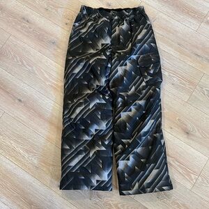 Zero Xposur Geo Print YXL ski pants